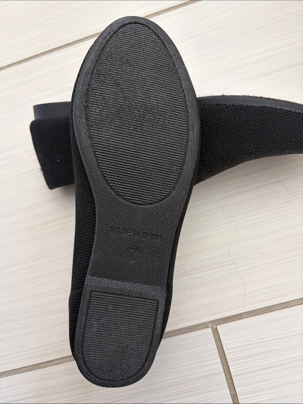 Steve Madden Black Knit Slip-On Loafers - Picture 3 of 4